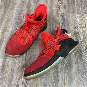 LeBron Soldier XII Big Kids' Basketball University Red Black Size 6